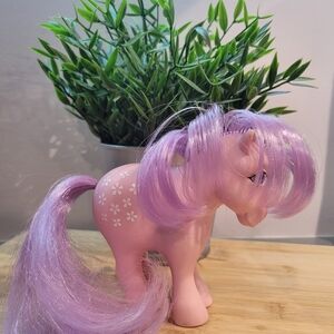Pink Pony Toy with Purple Mane